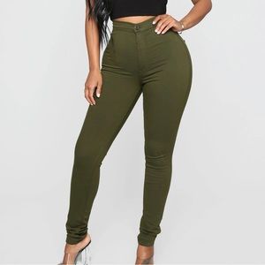 🆕 Olive Jean High Waisted Skinny Jeans